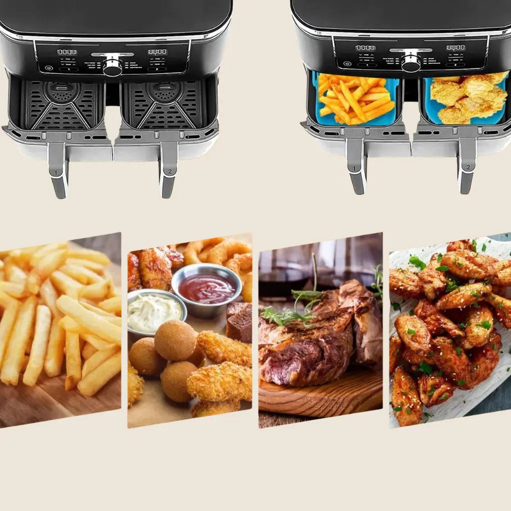 Rectangular Silicone Air Fryer Liners